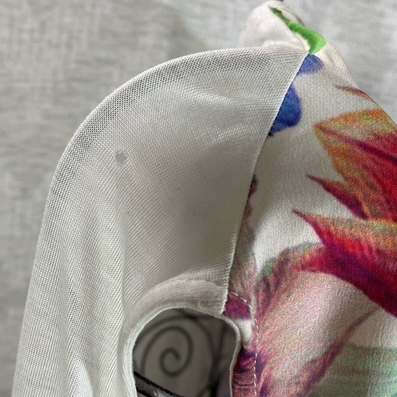 Ted Baker floral blouse size 1 - Picture 4 of 10